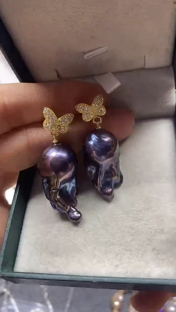 颈饰未镶嵌淡水珍珠多人耳饰