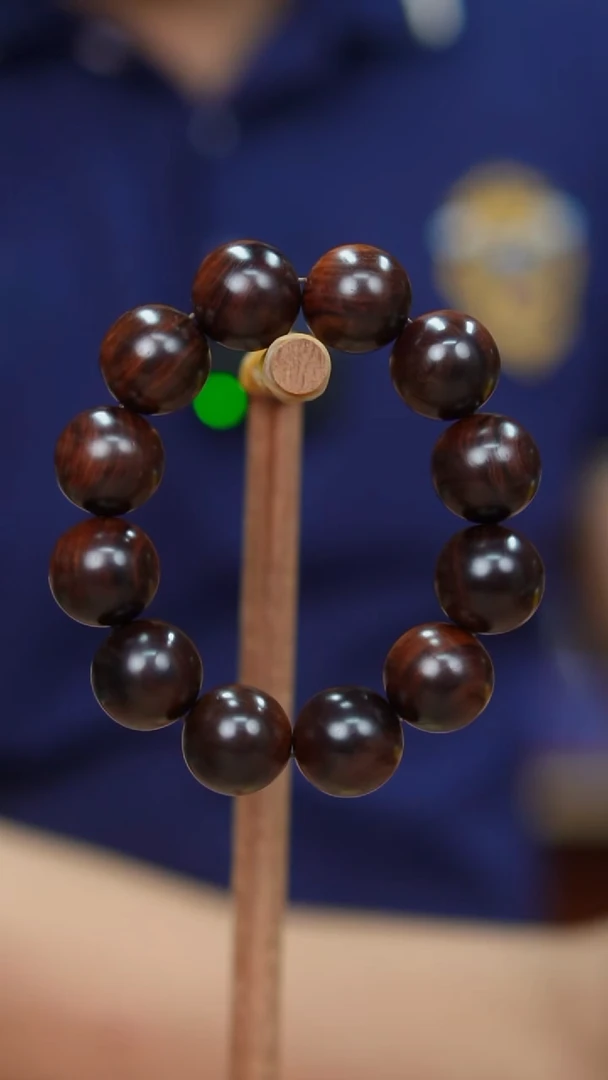 黄花梨/降香黄檀海南黄花梨紫油梨2.0手串（1999）