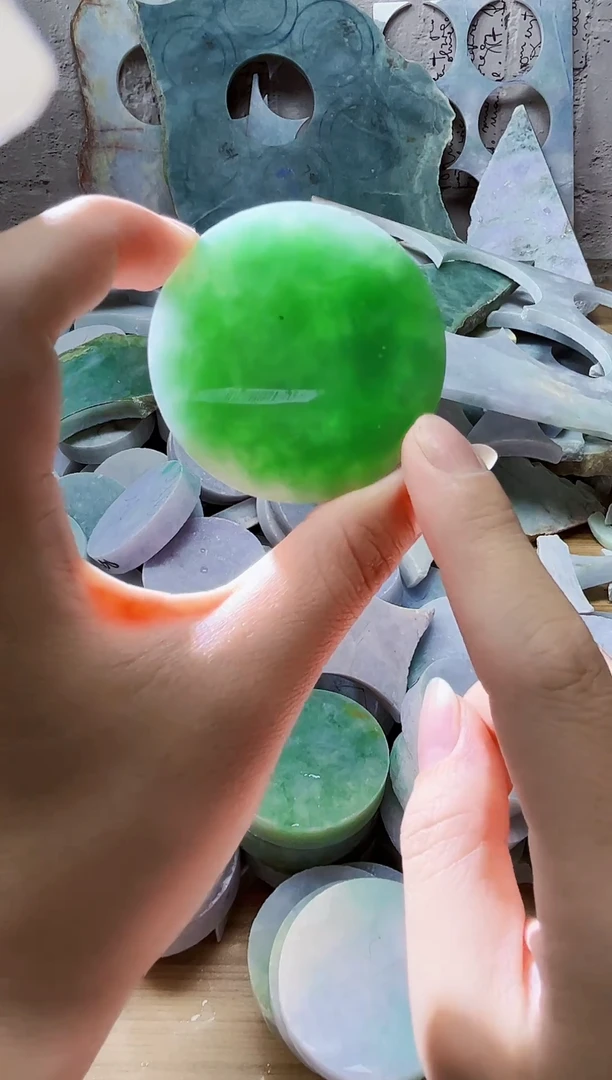 配石翡翠天然翡翠A货324