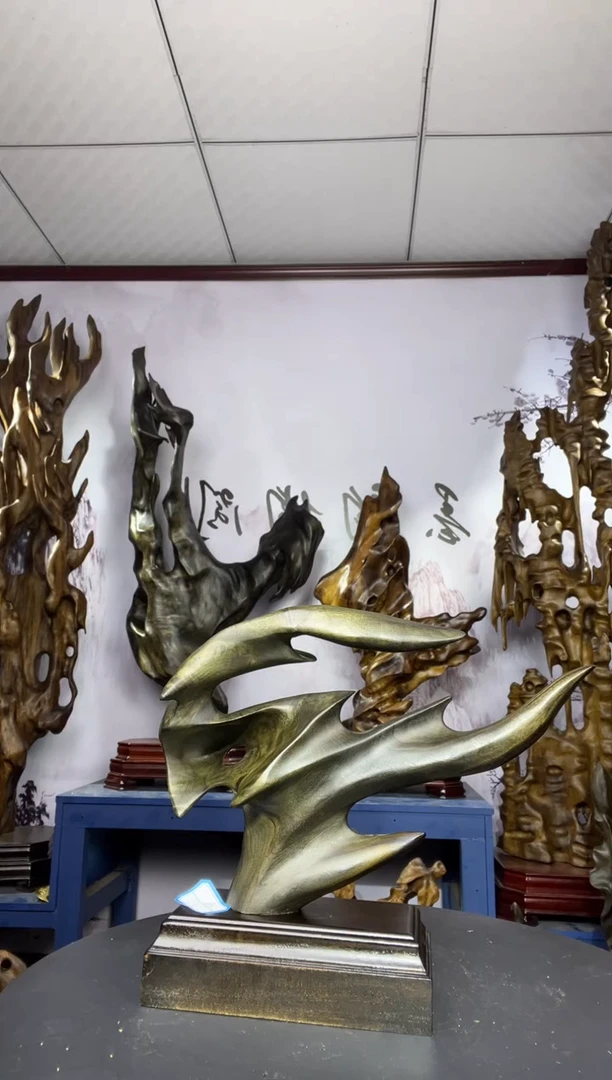 金丝楠木雕款宁****业金丝楠木工艺品摆件