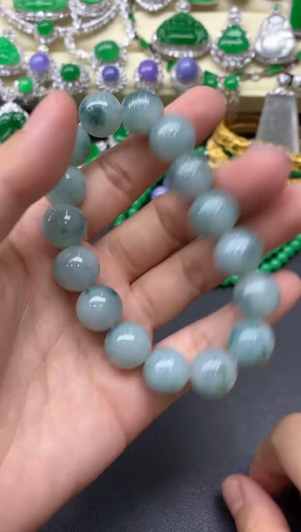 未镶嵌手链翡翠297-中国好珍宝