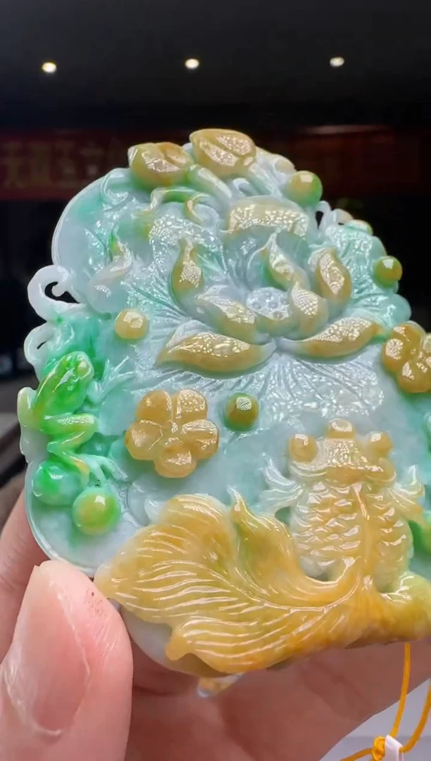 翡翠未镶嵌吊坠(不含链)DY@@960Q3J19088