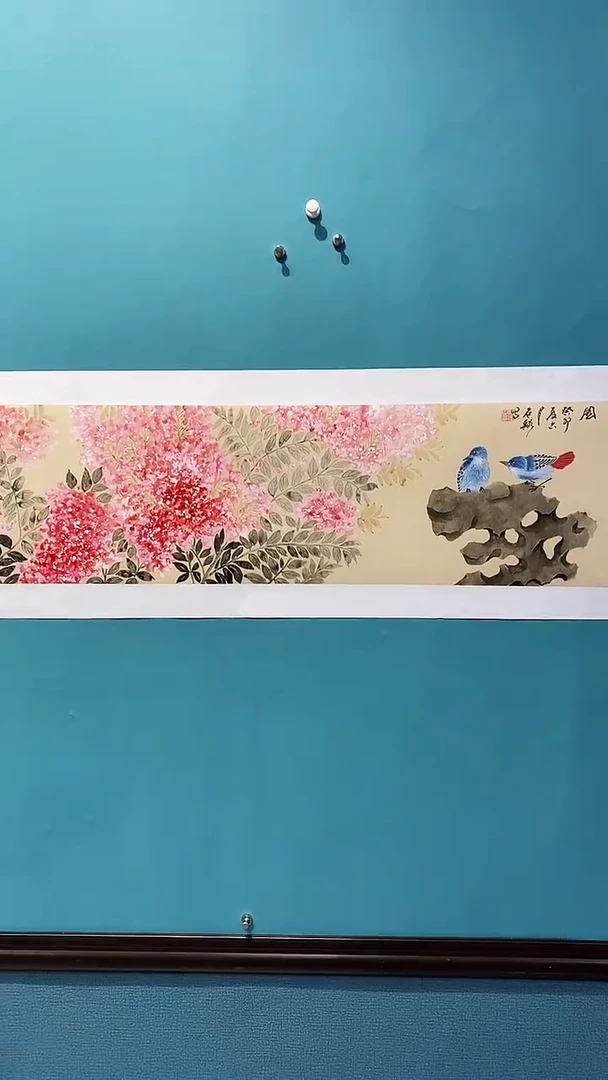国画画都展厅明德老师国画作品7