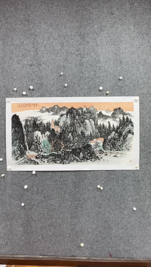 国画DH-ZX老师绘画作品