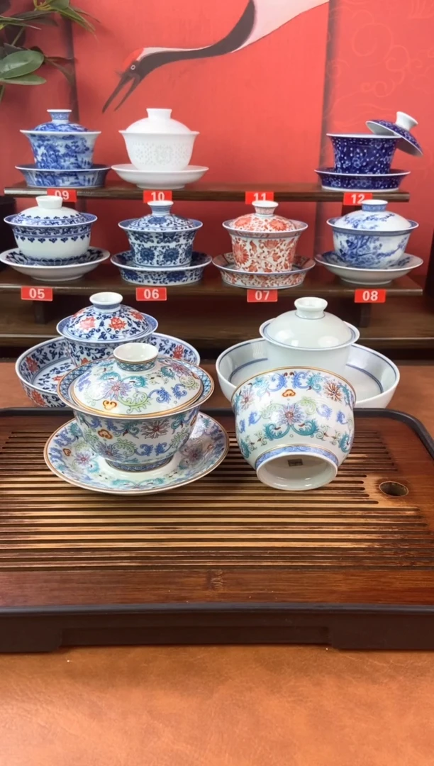 瓷器景德镇高温精选茶具
