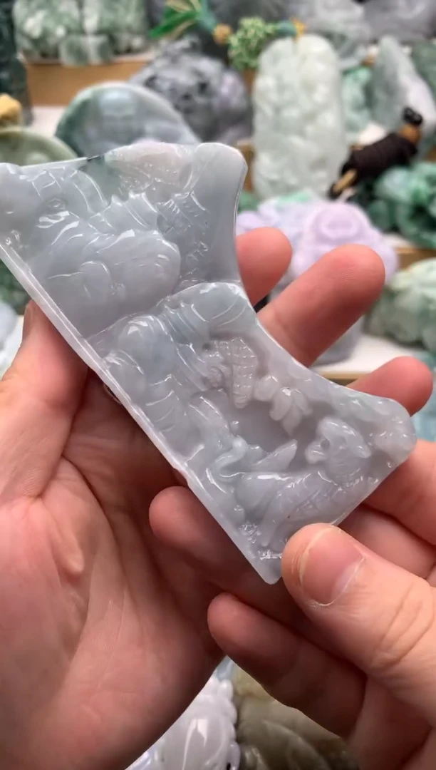 吊坠(不含链)未镶嵌翡翠1