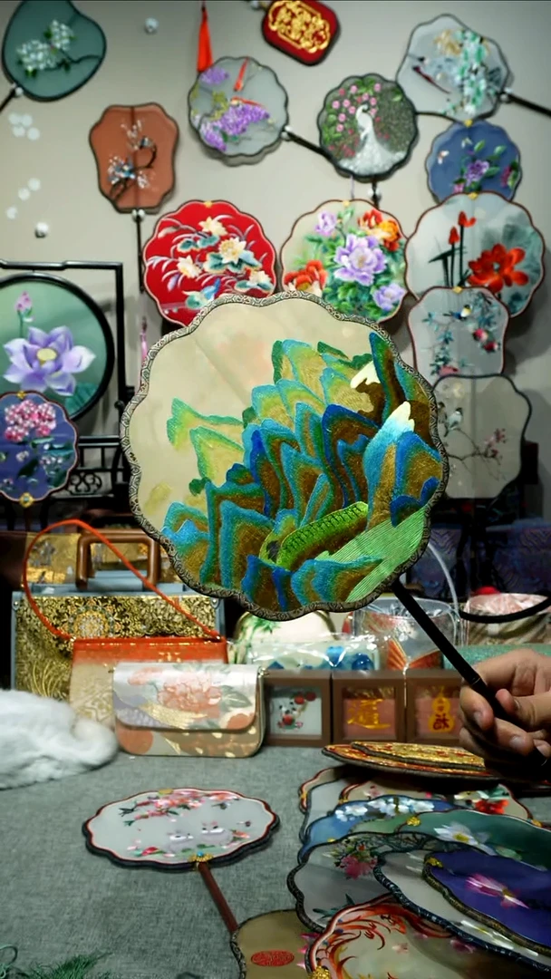 刺绣纯手工苏绣艺术品