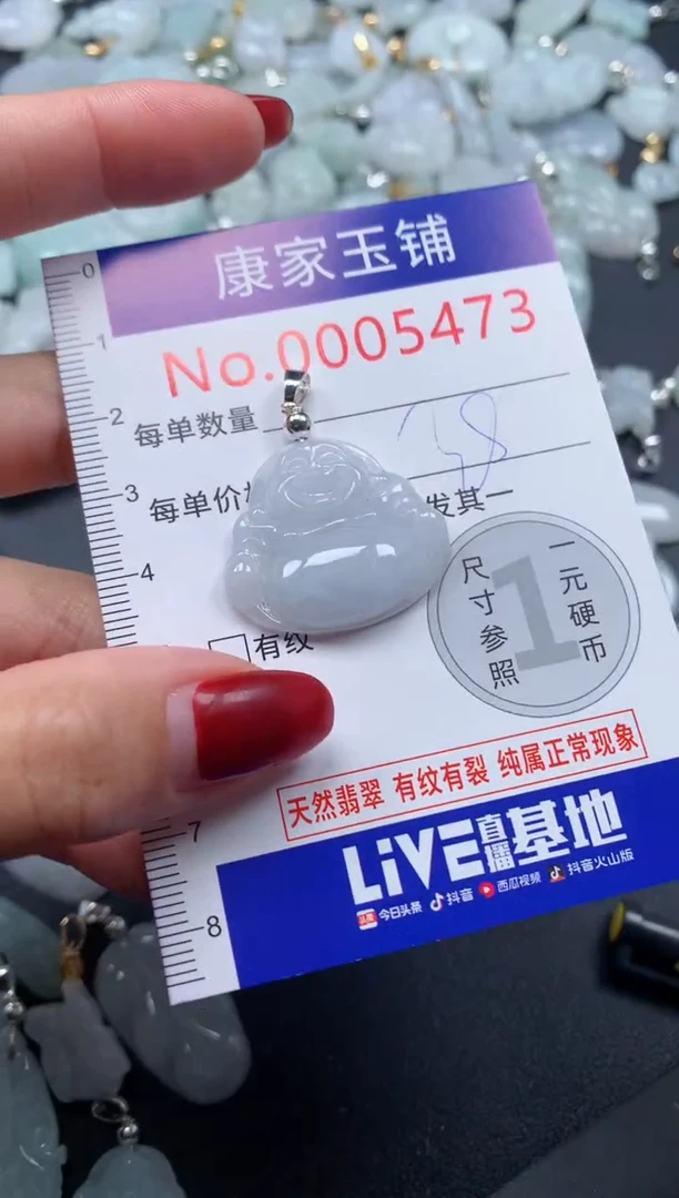 颈饰未镶嵌翡翠5473