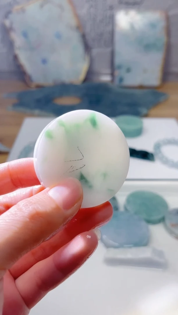 裸石翡翠天然翡翠A货石 南 822