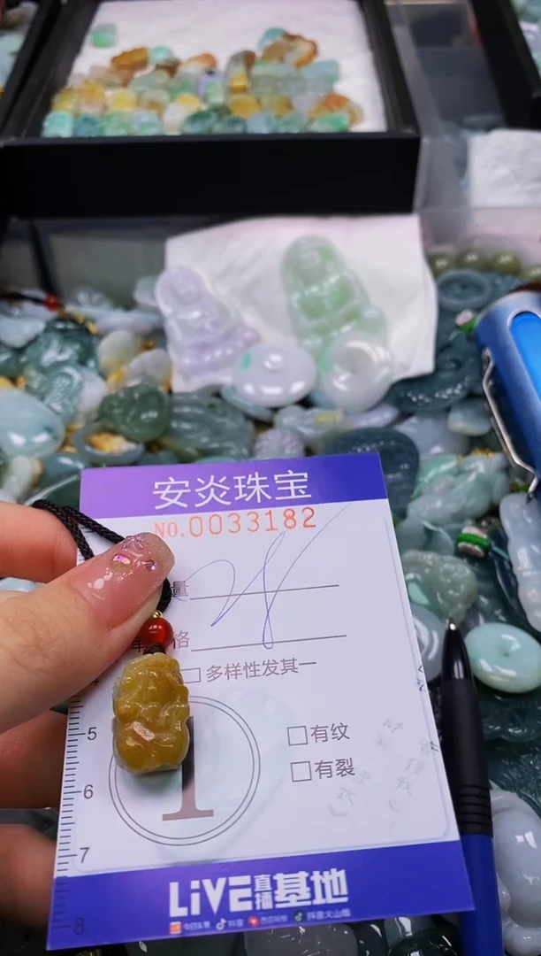 颈饰未镶嵌翡翠闪购0033182