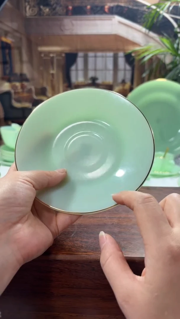 【闪购商品】....6英寸骨碟6个玉瓷   【贝美】