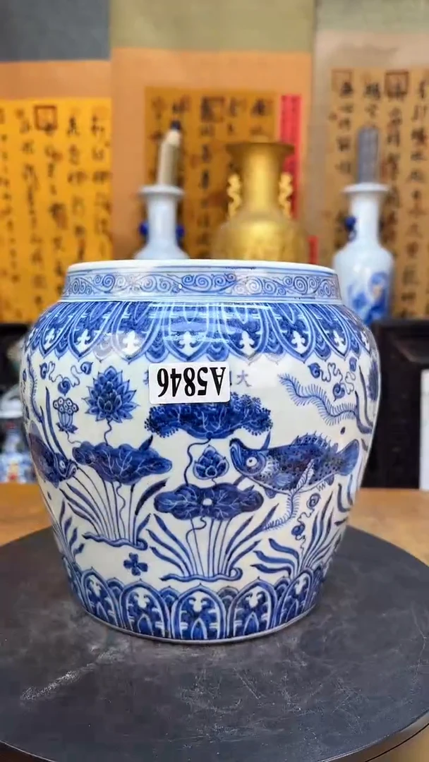 【闪购商品】瓶景德镇陶瓷客厅摆件