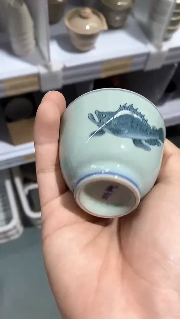 瓷片陶瓷茶器孤品8