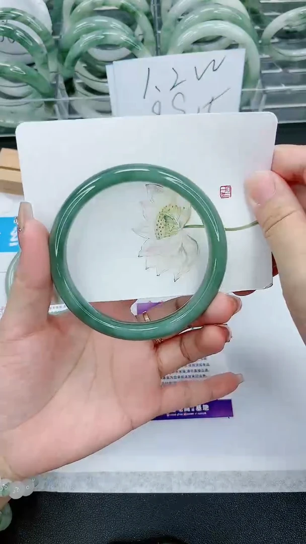 【闪购商品】石英质玉手镯未镶嵌301号/64-65圈