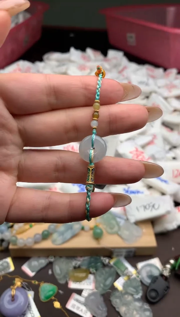【闪购商品】翡翠手绳未镶嵌一