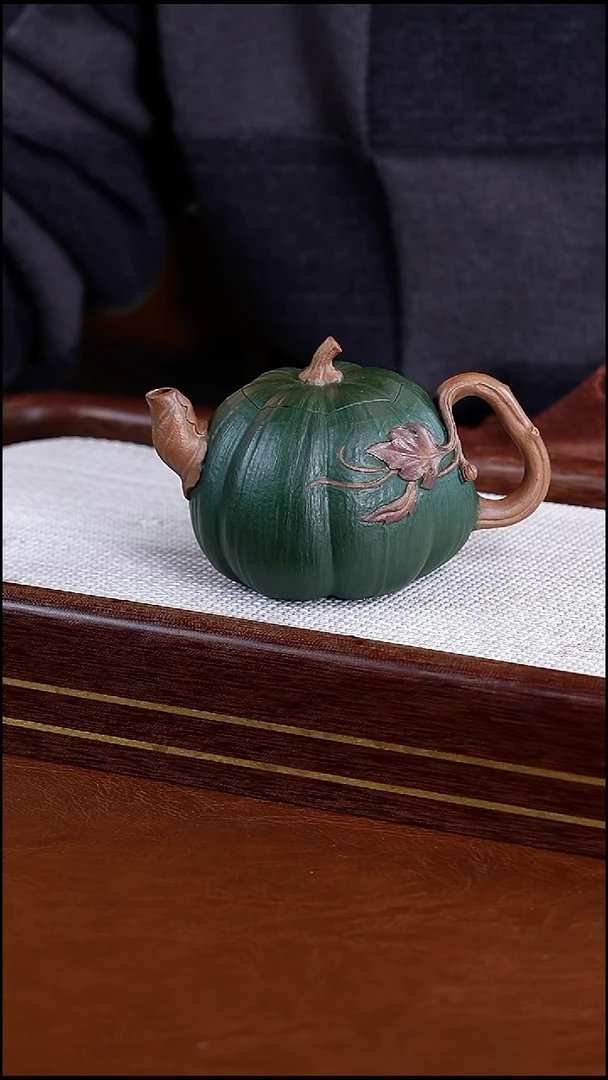 茶壶紫砂花器南瓜粉浆160cc