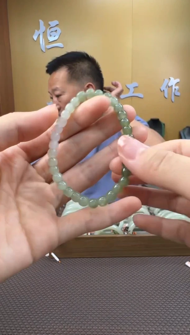 和田玉未镶嵌颈饰手串5-6