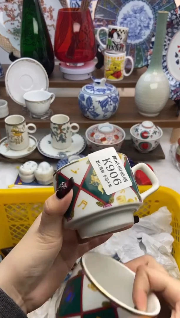 【闪购商品】瓷片906一壶两杯满25包邮默认微瑕不退不换