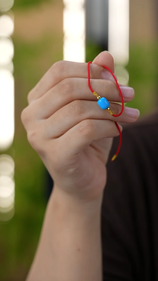 未镶嵌绿松石手绳秒拍号4