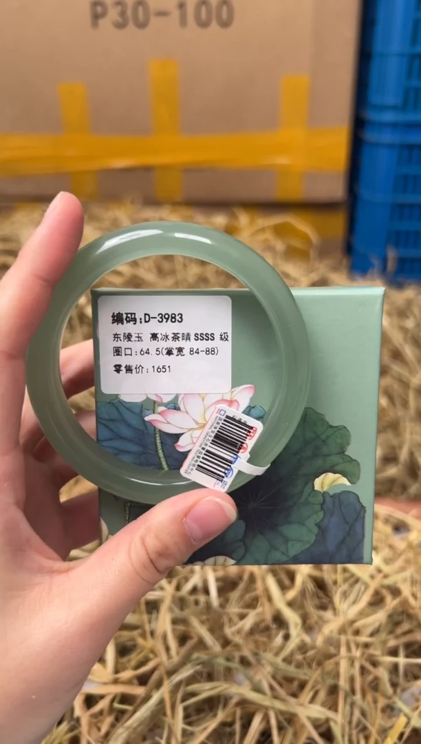 未镶嵌手镯石英质玉D-3983