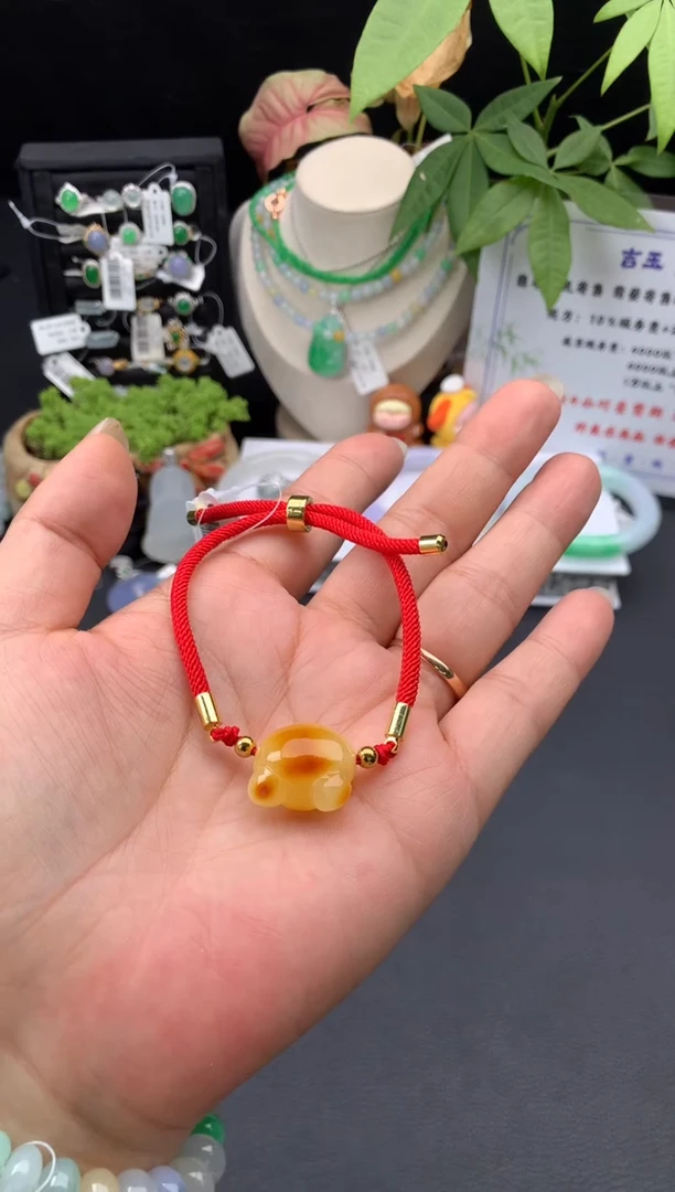 手链琥珀未镶嵌手串