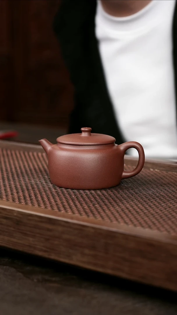 茶壶紫砂紫泥景舟桑扁