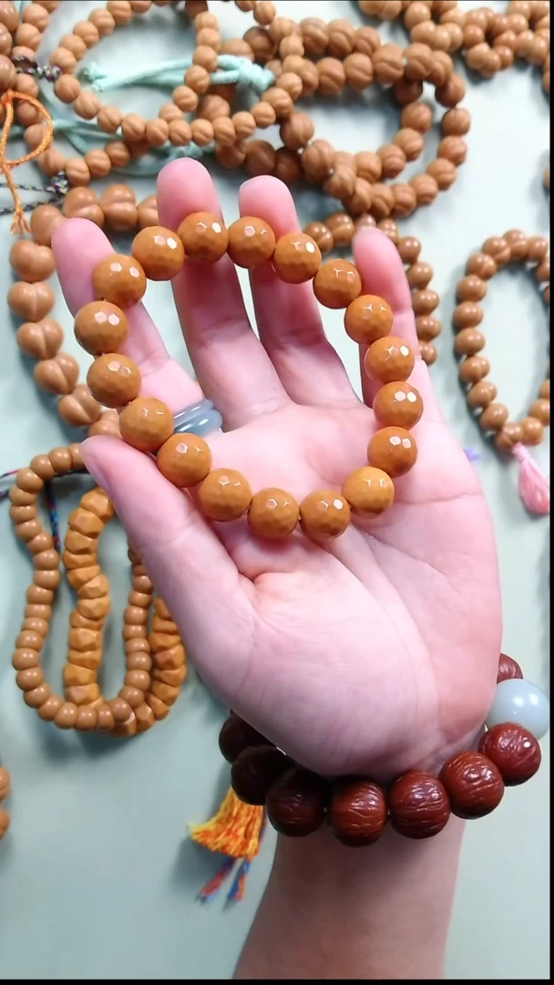 手串猴头核桃兜*猴头钻石面手串