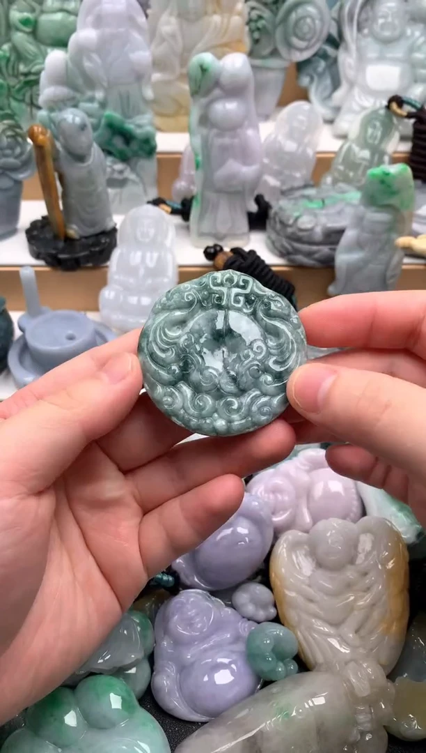 吊坠(不含链)未镶嵌翡翠1