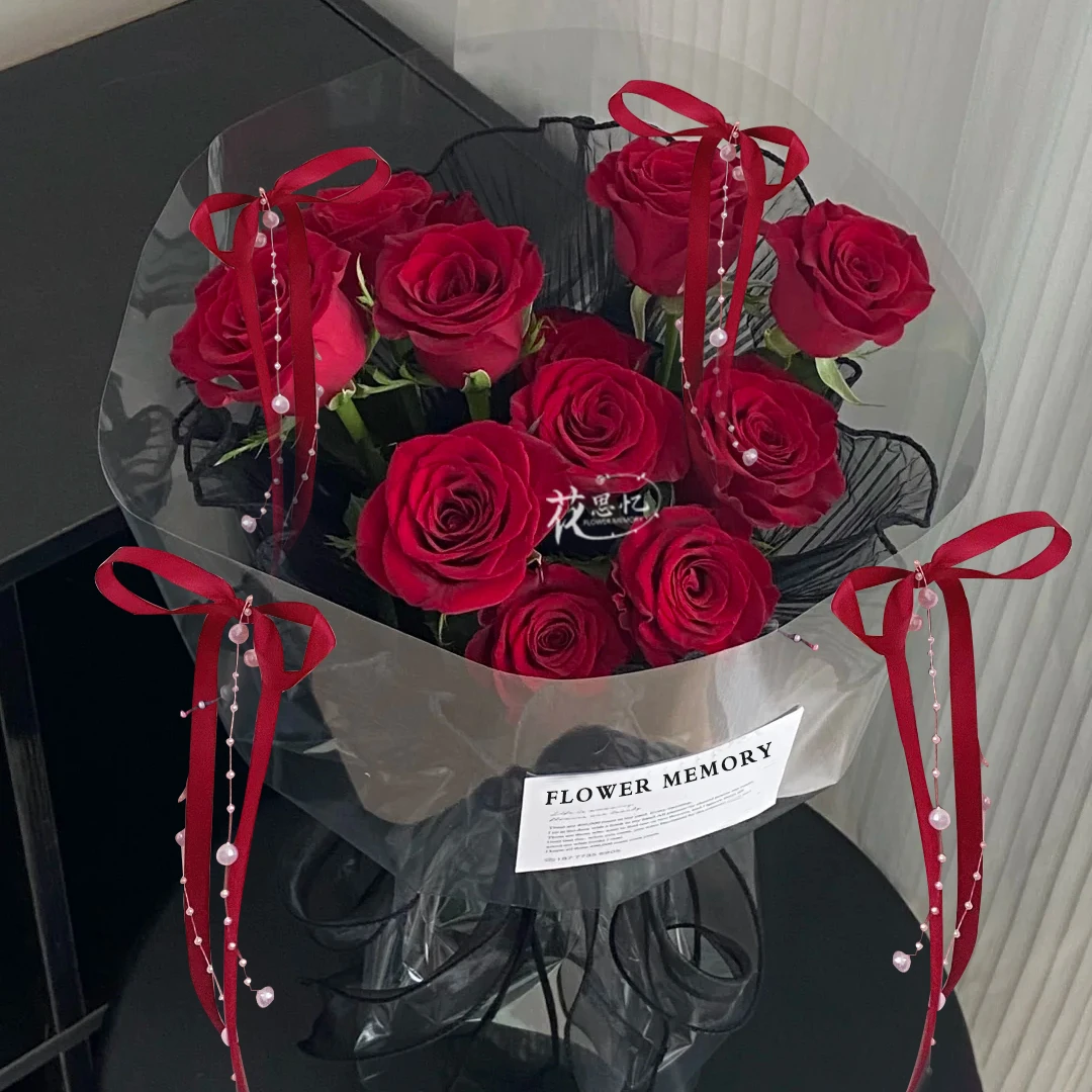 ❤仪式感满满【11朵红玫瑰花束】节日仪式感花束送女朋友恋人老婆鲜花同城配送小时达