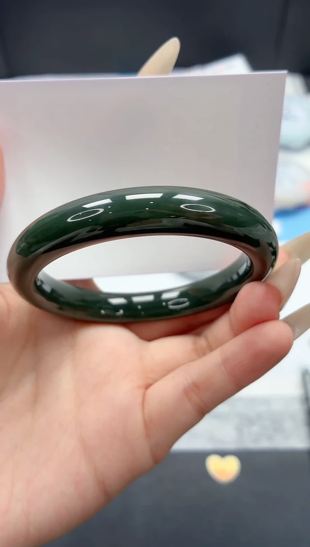 和田玉手镯未镶嵌326/和田56.3