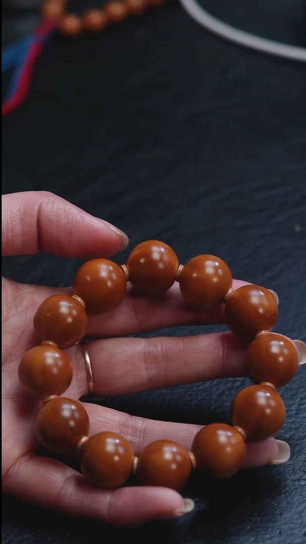 手串橄榄核快****_苏工橄榄核