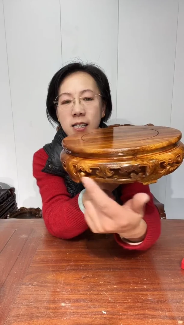 木老花圆形21.5*23*6.5