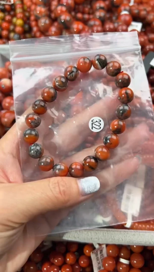 未镶嵌手串南红玛瑙10+