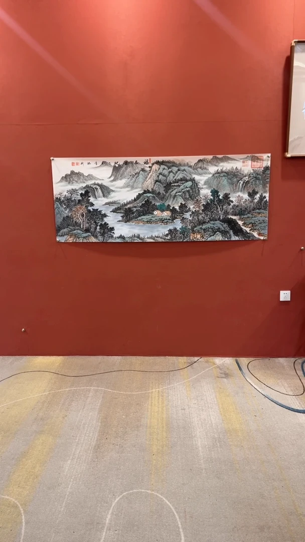 国画谢瑞新老师作品 福居宝地