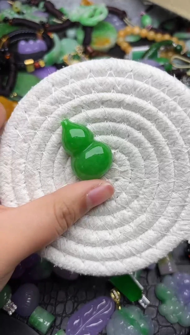 颈饰未镶嵌翡翠3**9缅甸翡翠吊坠