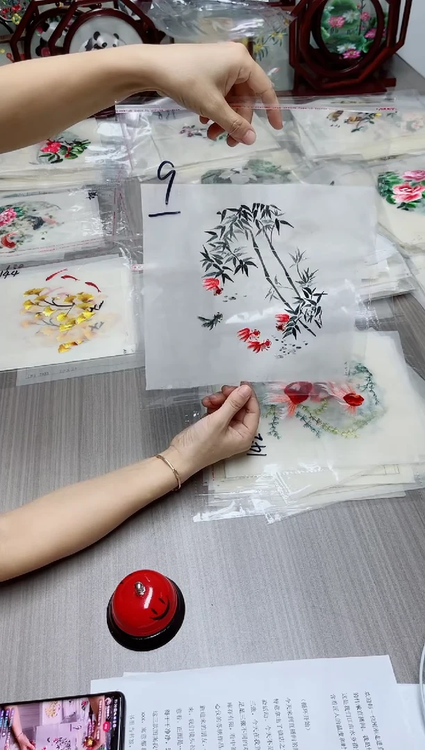 刺绣苏州非遗纯手工双面绣