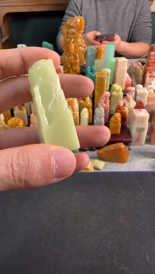 【闪购商品】青田石印石编号编号3167