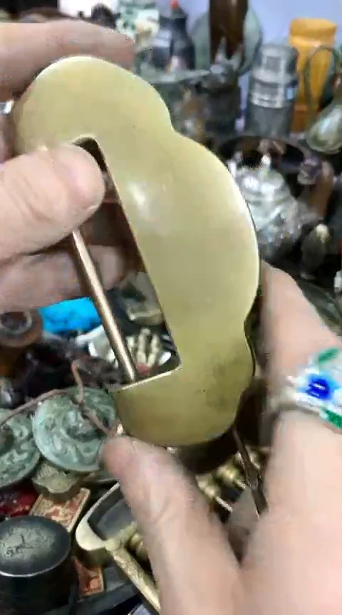 【闪购商品】一物一拍编号元宝锁