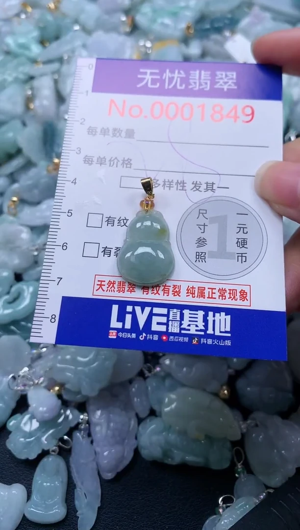 颈饰未镶嵌翡翠1849