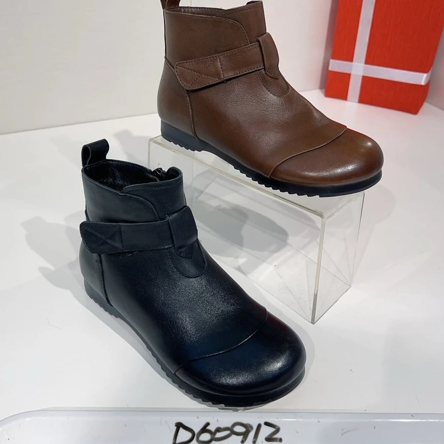 0304-45百搭复古低跟马丁靴  PZP  60912