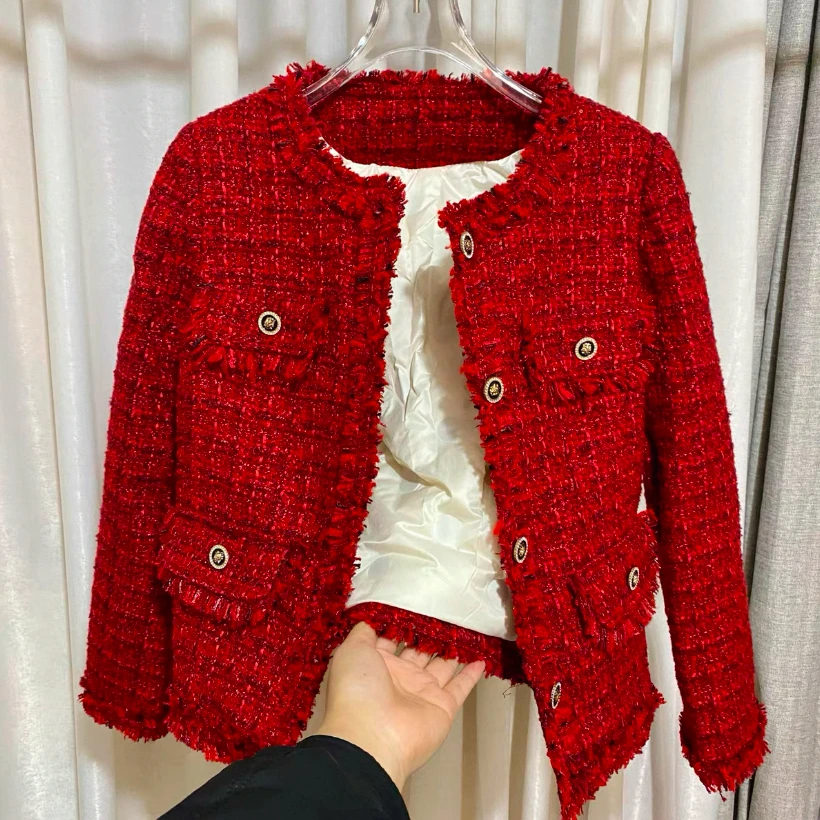 【影姐宠粉】新款羊毛小香风加厚冬款气质百搭1162