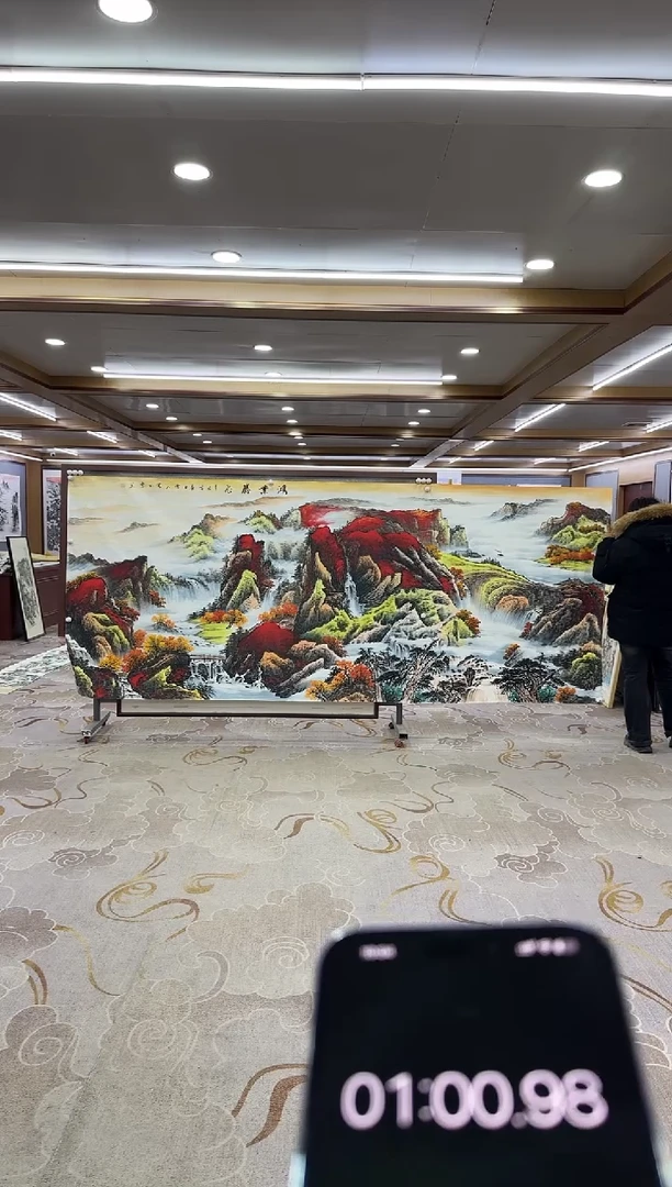 【闪购商品】绘画DC刘雪红-大丈二-山水国画