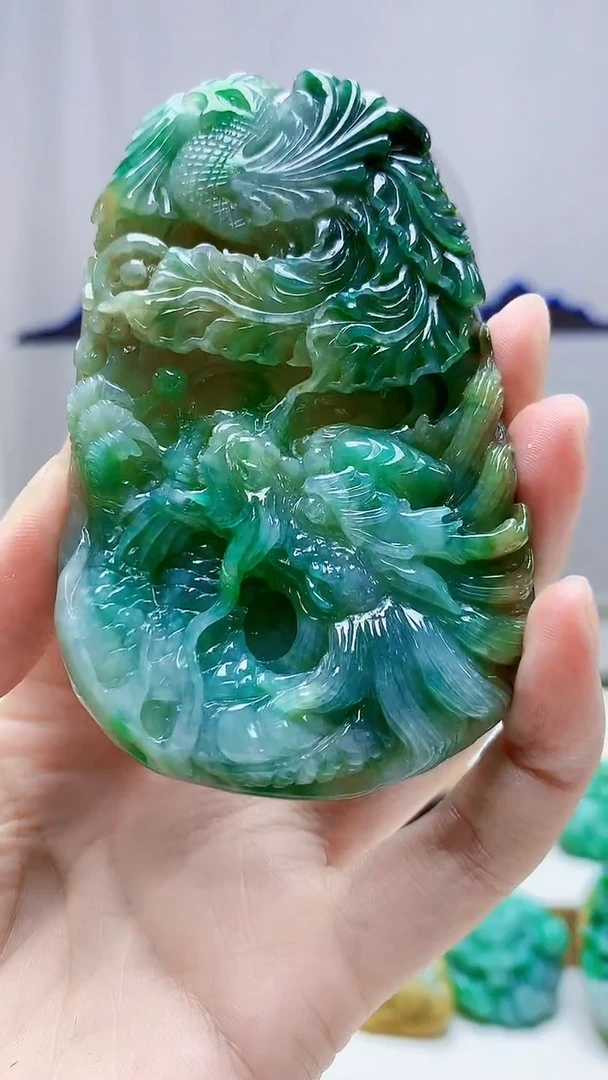 未镶嵌定制翡翠5145zm-毛货挂件123