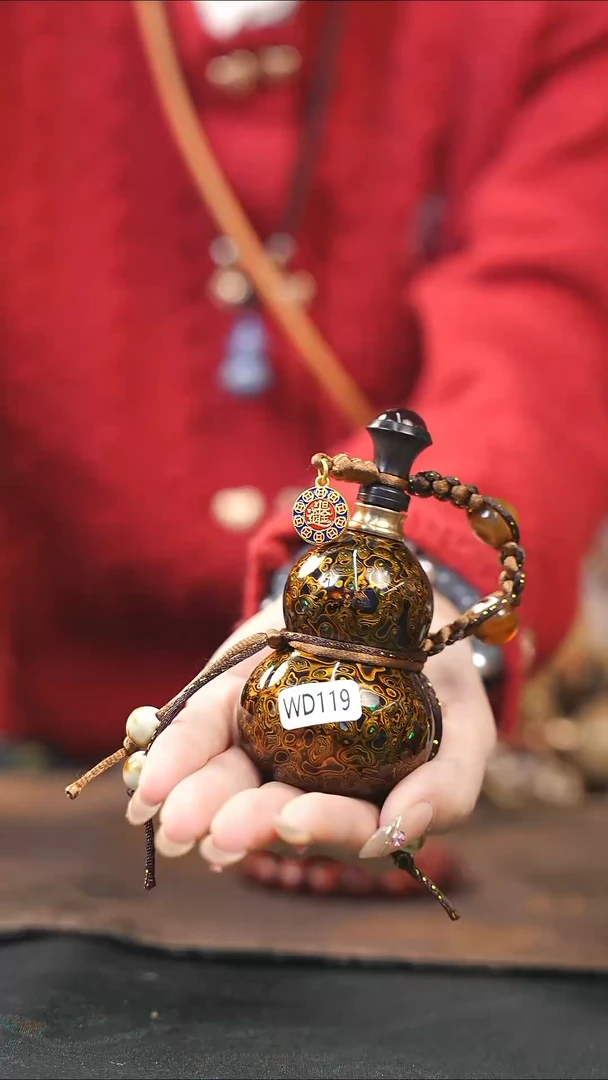 【闪购商品】WD119漆艺精致小手捻(开口）