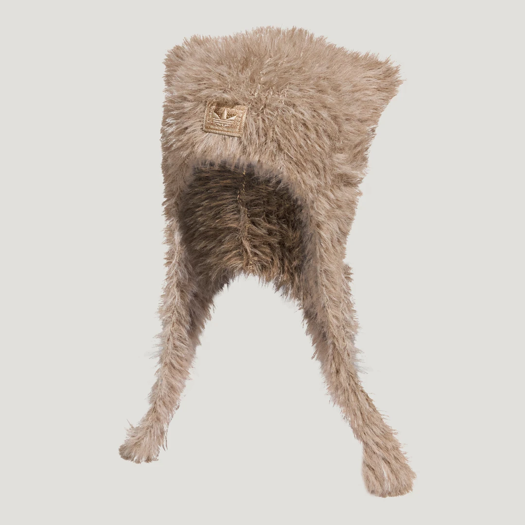 Adidas NEW YEAR BEANIE 新年款保暖毛绒猫耳帽针织护耳帽 KH0285