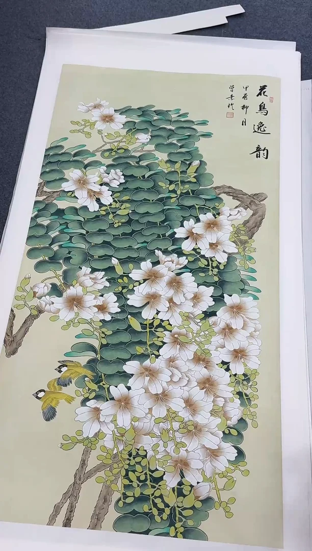 国画花鸟同类型随机