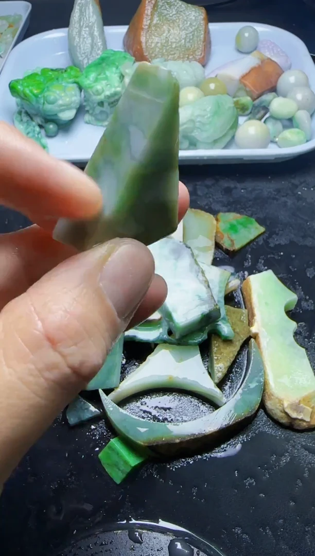 颈饰未镶嵌翡翠215