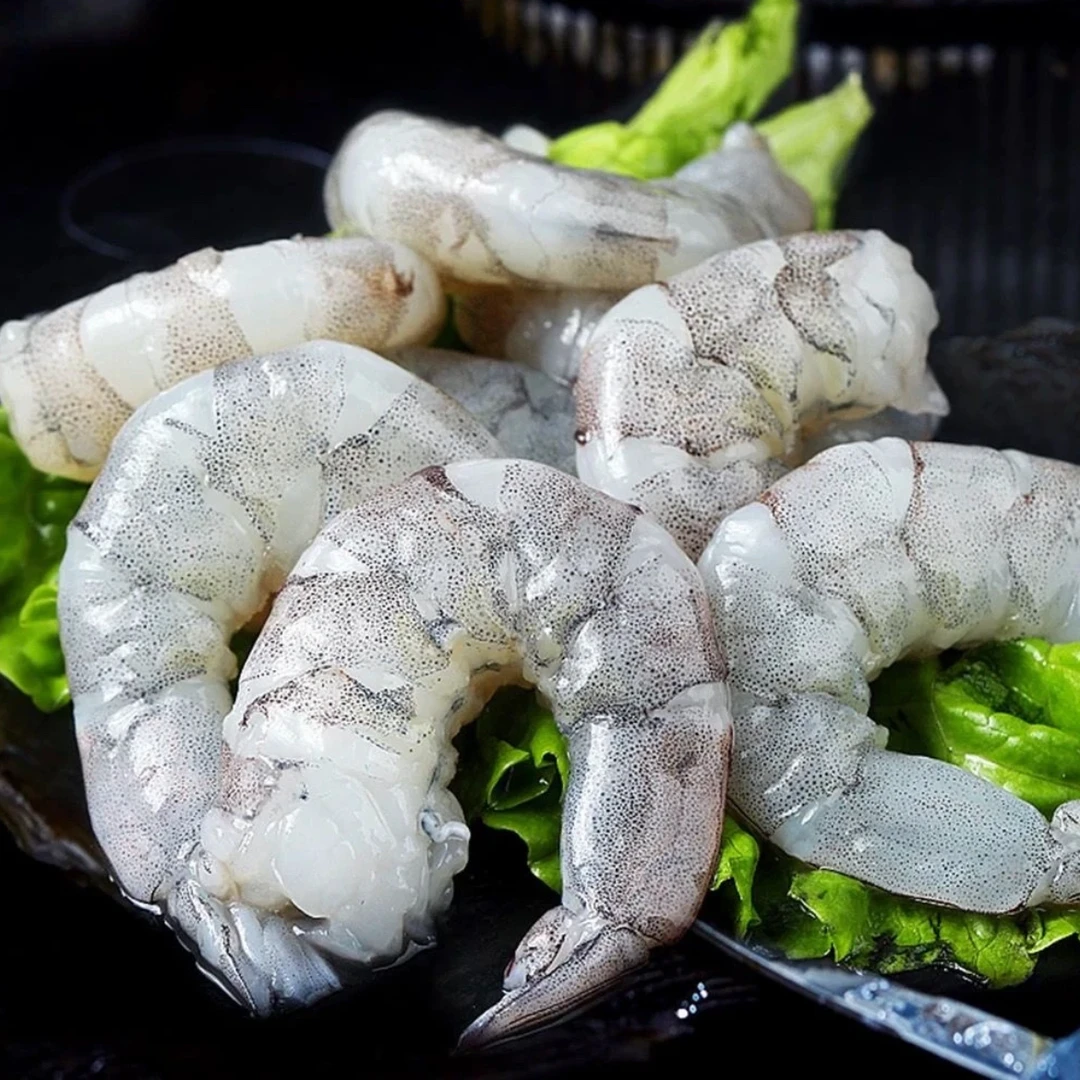 精品手剥海虾仁新鲜海鲜去虾线到手5包200克每包