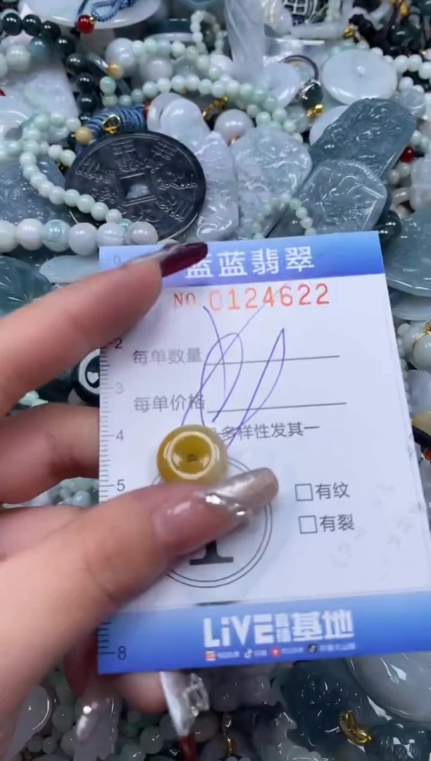 【闪购商品】翡翠颈饰未镶嵌闪购0124622多样性发其一