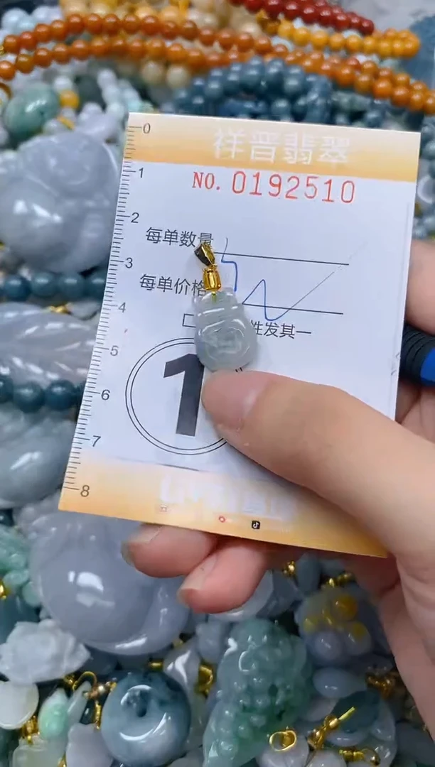 翡翠未镶嵌颈饰闪购0192410